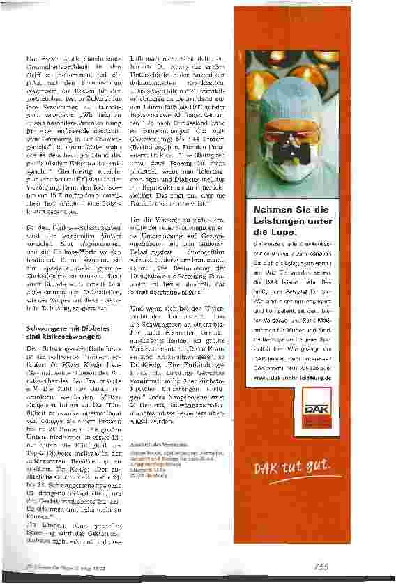 Vorschauseite 2: Besserer Test soll Risiken für Mutter und Kind reduzieren