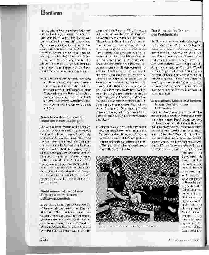 Vorschauseite 3: Berühren und Lösen bei Schaarschuch