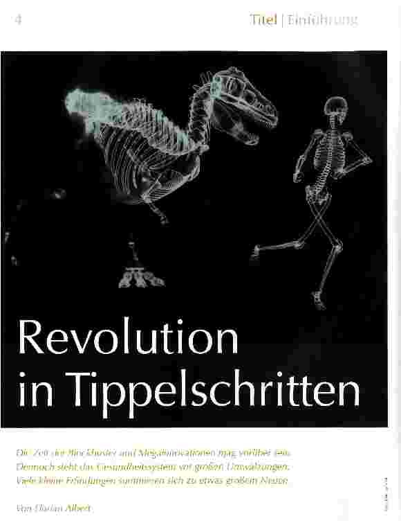 Vorschauseite 1: Revolution in Tippelschritten