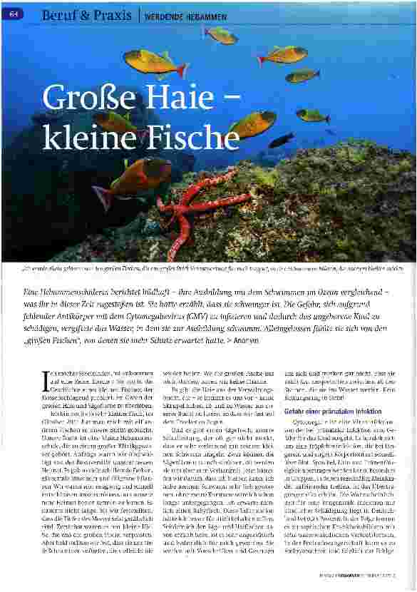 Vorschauseite 1: Große Haiekleine Fische