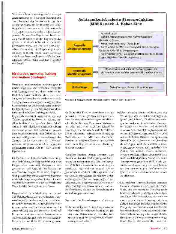 Vorschauseite 4: Neue Wege in der Verhinderung und Bekämpfung von Streß