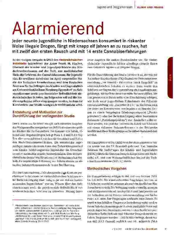 Vorschauseite 1: Alarmierend