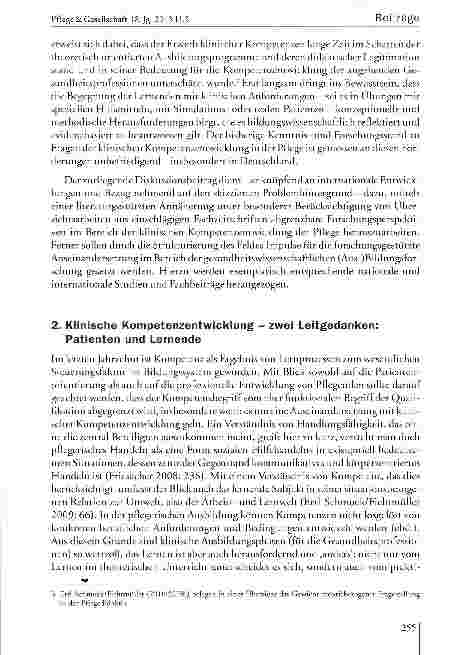 Vorschauseite 3: Klinische Kompetenzentwicklung in der Pflegeausbildung als Herausforderung für Forschung und Entwicklung