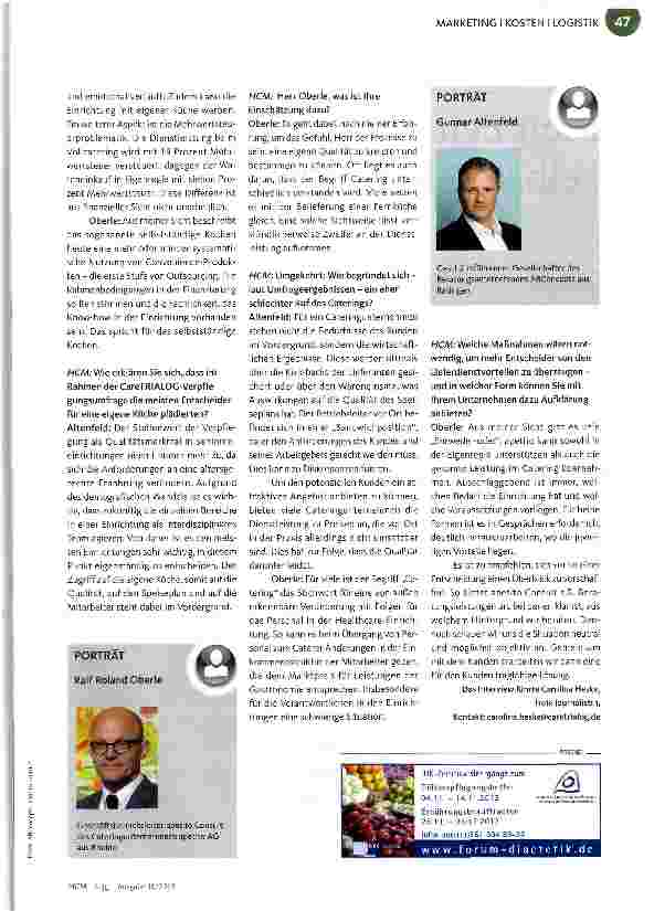 Vorschauseite 2: ABConcepts und apetito Consult ziehen Bilanz