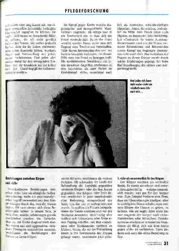 Vorschauseite 4: Ich kann nicht mehr, wie ich will Körperund Krankheitserleben (Sekundäranalyse aus 48 Interviews)