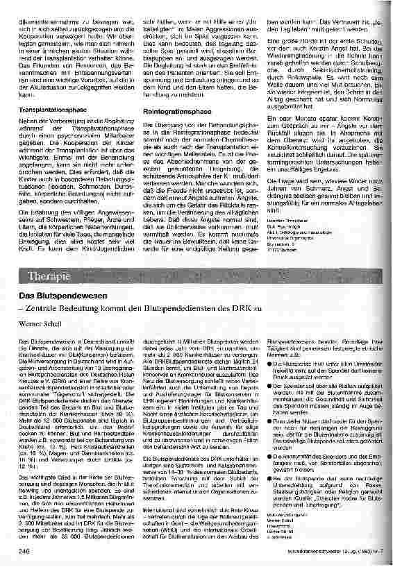 Vorschauseite 4: Psychosoziale Betreuung in der Onkologie Referat