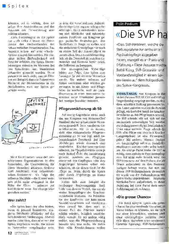 Vorschauseite 3: Pflege zu Hause muss sich verkaufen