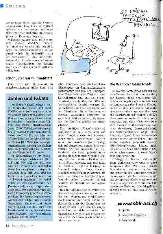 Vorschauseite 5: Pflege zu Hause muss sich verkaufen