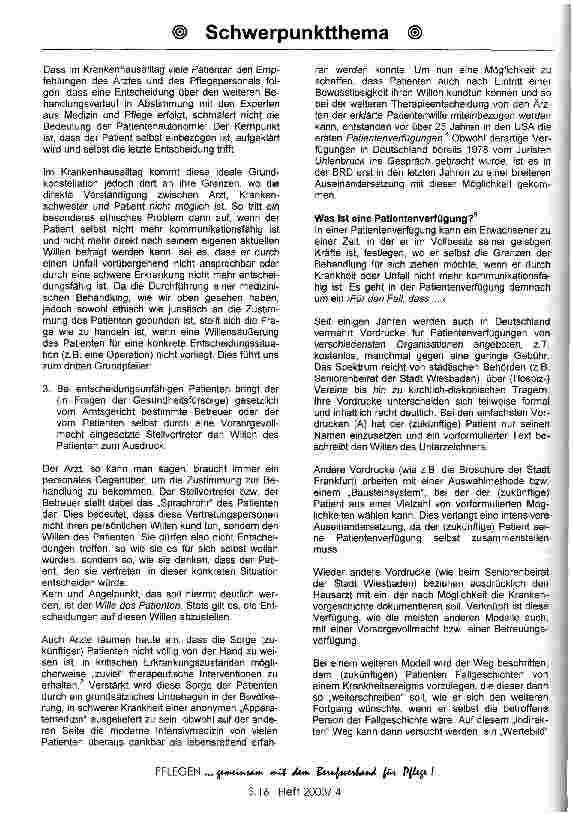 Vorschauseite 2: Entscheidungen an den Grenzen des Lebens