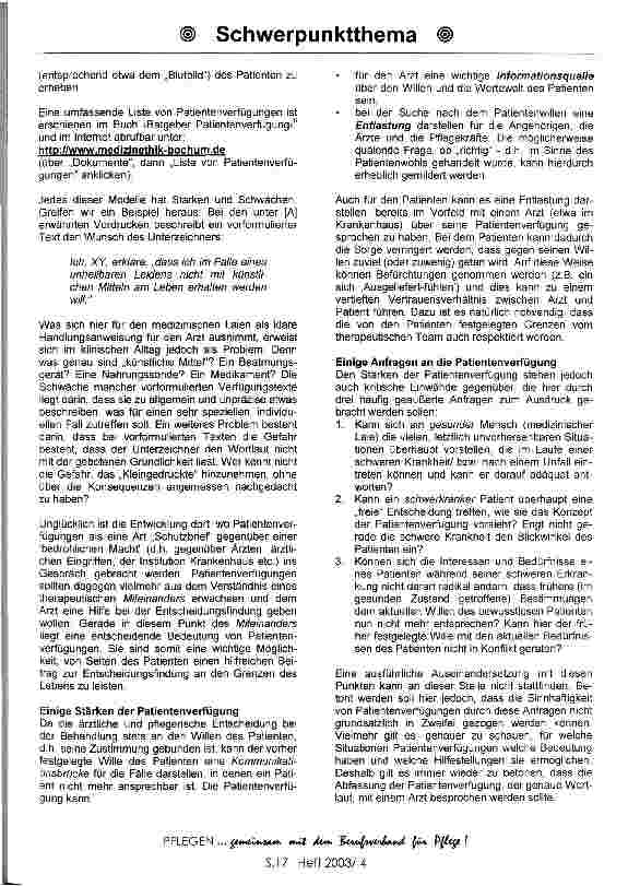 Vorschauseite 3: Entscheidungen an den Grenzen des Lebens