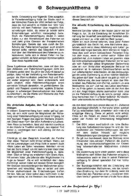 Vorschauseite 5: Entscheidungen an den Grenzen des Lebens