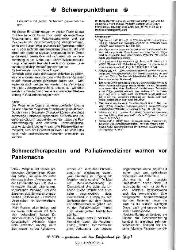 Vorschauseite 6: Entscheidungen an den Grenzen des Lebens