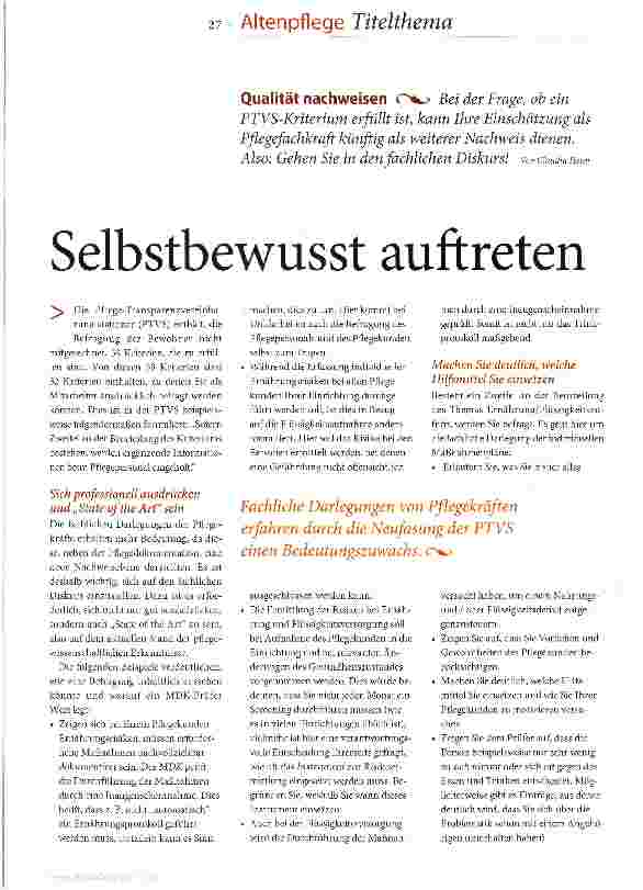 Vorschauseite 1: Selbstbewusst auftreten