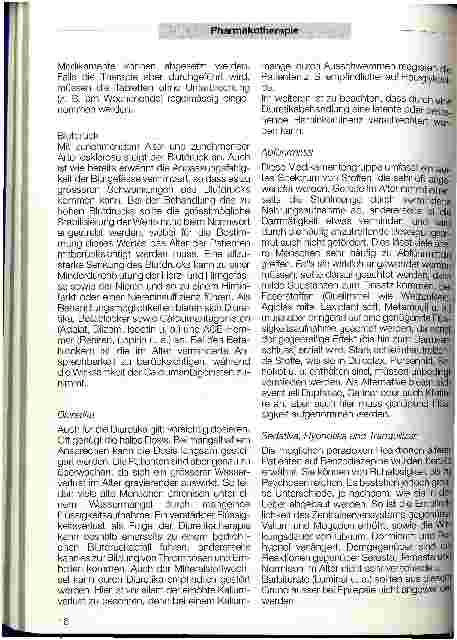 Vorschauseite 3: Pharmakotherapie im Alter