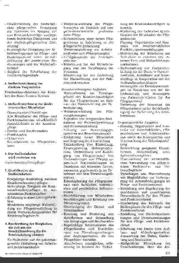 Vorschauseite 2: Führungsinstrumente im Pflegedienst 2. Folge: Zielsetzung des Krankenhauses