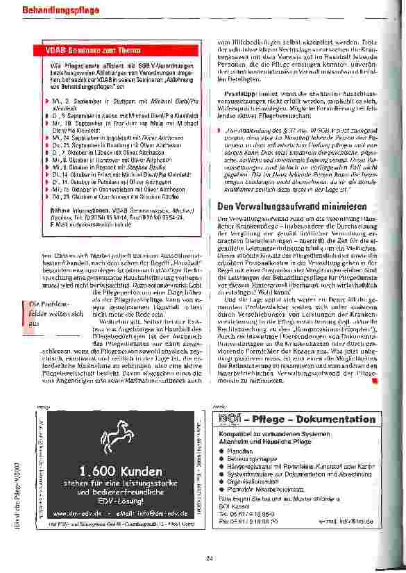 Vorschauseite 3: Der Kampf um die Verordnung
