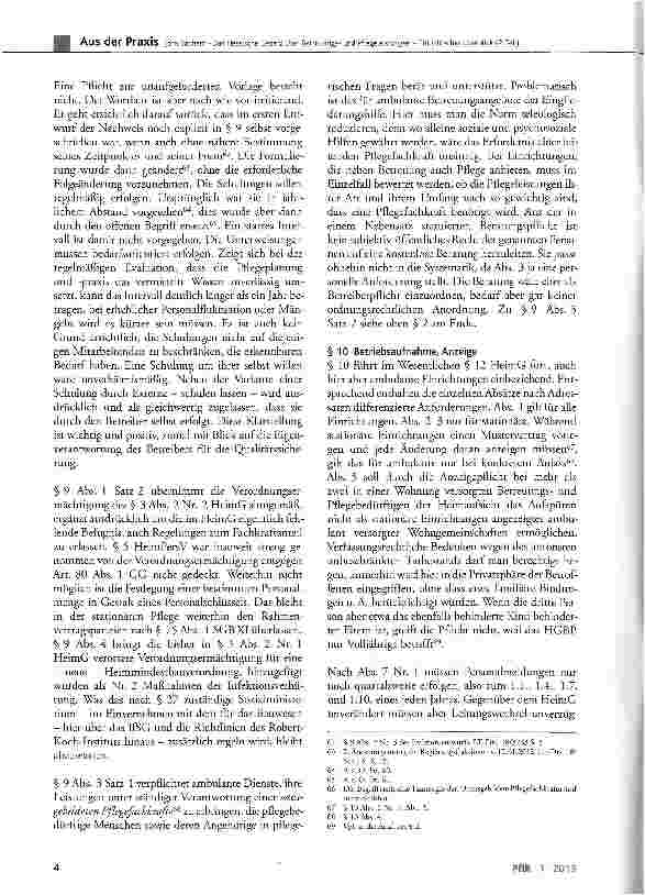 Vorschauseite 2: Das Hessische Gesetz über Betreuungsund Pflegeleistungen Ein kritischer Überblick (2. Teil)