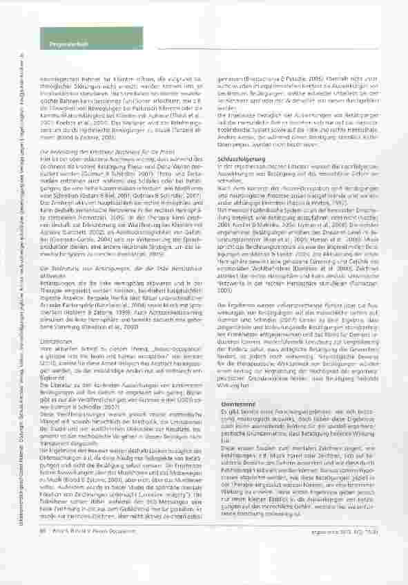 Vorschauseite 6: Neuro-Occupation - Betätigung und das menschliche Gehirn