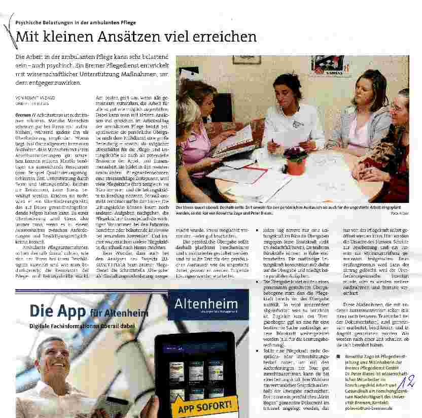 Vorschauseite 1: Mit kleinen Ansätzen viel erreichen