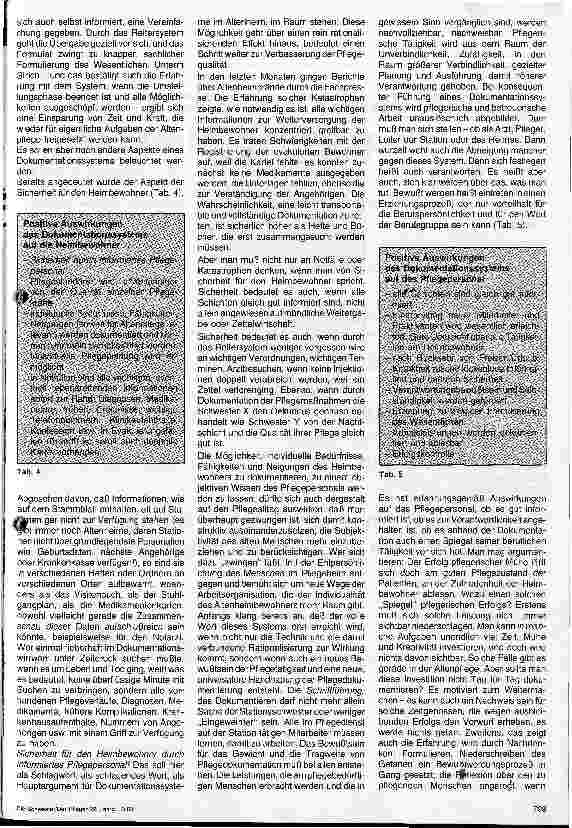 Vorschauseite 3: Dokumentationssystems im Altenheim Vorzüge und Auswirkungen