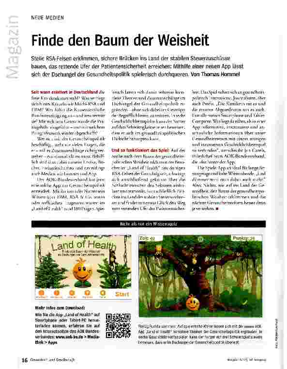 Vorschauseite 1: Finde den Baum der Weisheit