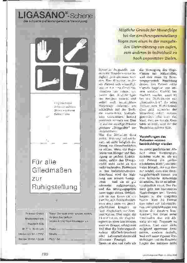 Vorschauseite 3: Ernärungsberatung im Akutkrankenhaus am Beispiel des Herzzentrums Lahr/Baden