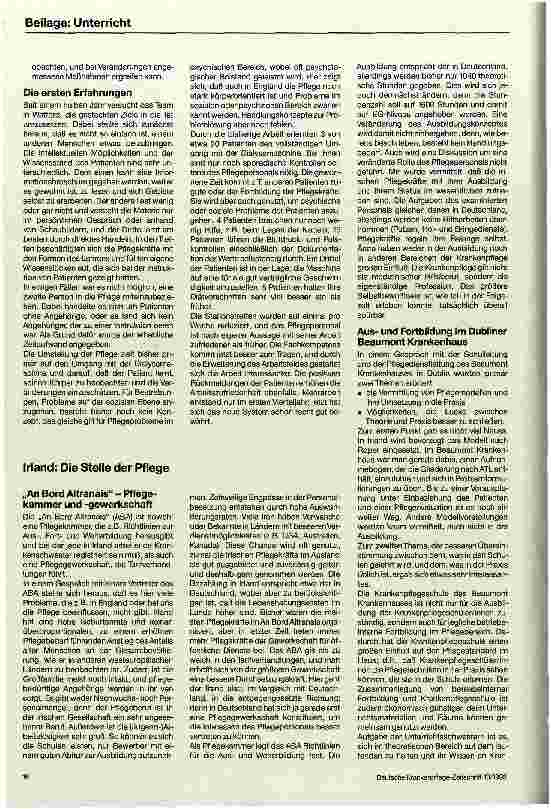 Vorschauseite 6: Der Umgang mit Pflegemodellen im europäischen Ausland