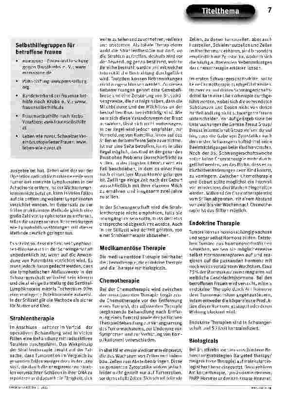 Vorschauseite 4: Brustkrebs