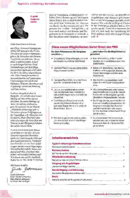 Vorschauseite 2: PNG räumt Gesprächszeit ein