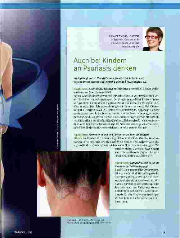 Vorschauseite 2: Schuppenflechte betrifft den ganzen Körper