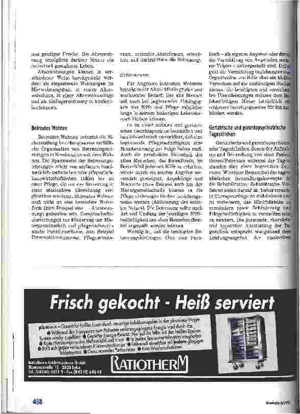 Vorschauseite 4: Nomenklatur der Altenhilfe Begriffsklärungen mit Erläuterungen