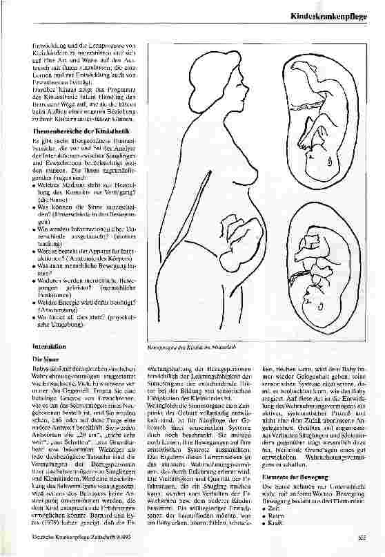 Vorschauseite 2: Kinaesthetic Infant Handling (KIH) Der Umgang mit Säuglingen und Kleinkindern auf der Grundlage der Kinästhesie