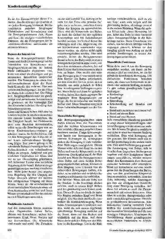 Vorschauseite 3: Kinaesthetic Infant Handling (KIH) Der Umgang mit Säuglingen und Kleinkindern auf der Grundlage der Kinästhesie
