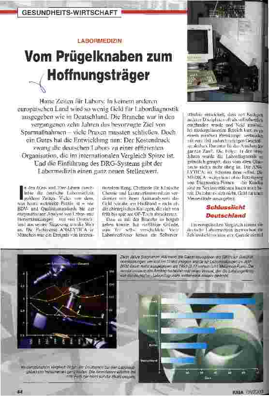 Vorschauseite 1: Vom Prügelknaben zum Hoffnungsträger