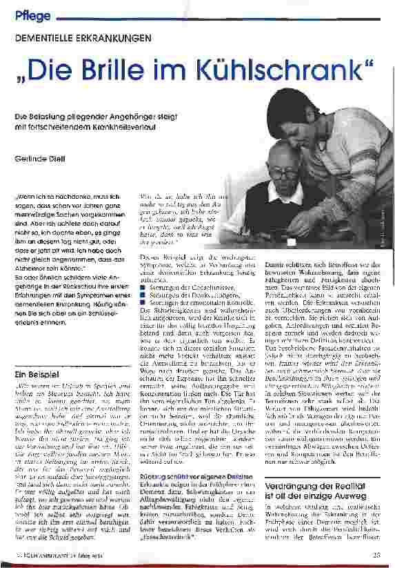 Vorschauseite 1: Die Brille im Kühlschrank