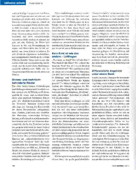 Vorschauseite 3: Kein Kind darf beschämt werden