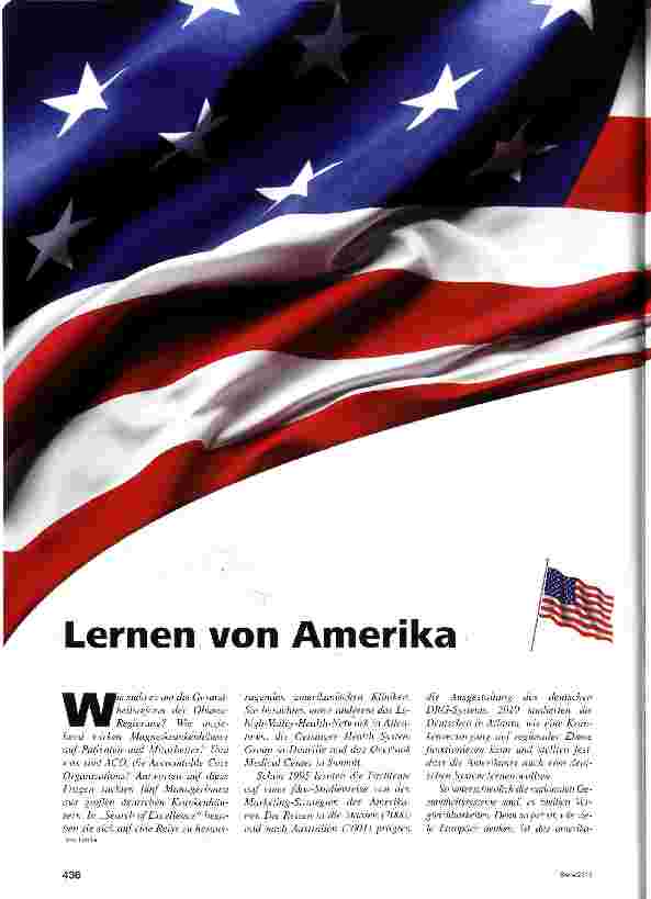 Vorschauseite 1: Lernen von Amerika