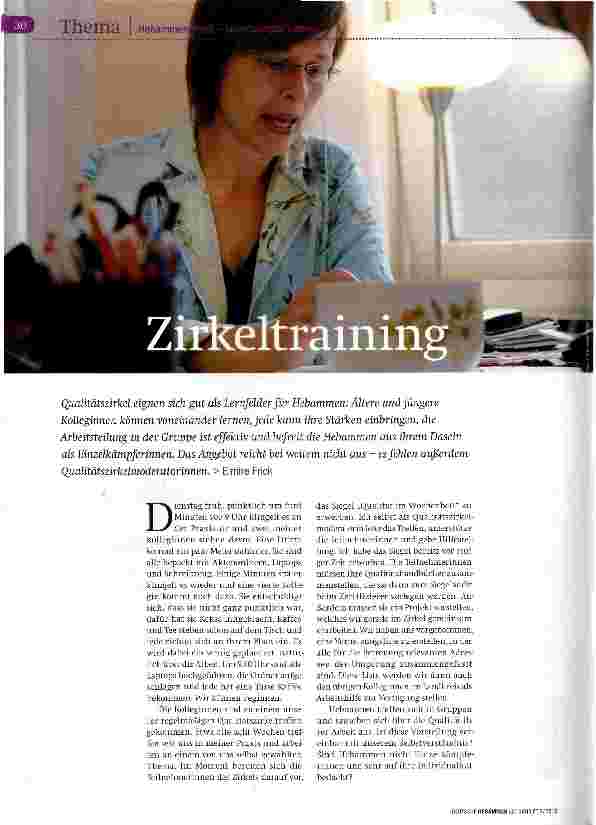 Vorschauseite 1: Zirkeltraining
