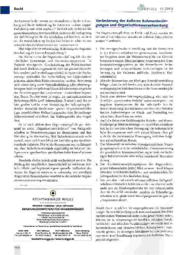 Vorschauseite 5: Rechtliche Verantwortlichkeit patientenferner Entscheider in (Hl)
