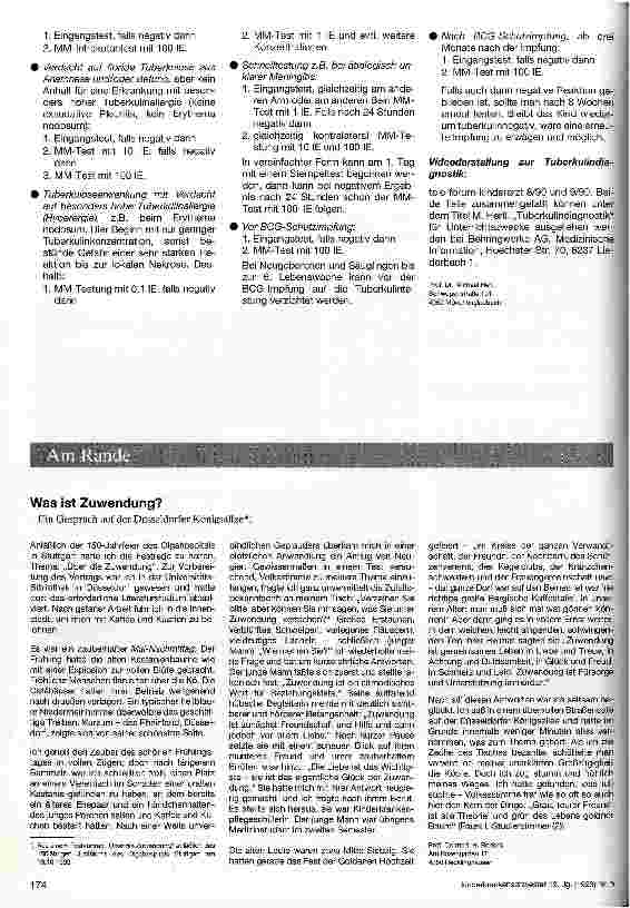 Vorschauseite 5: Der Tuberkulintest Definitionen, Material, Technik, Aussage