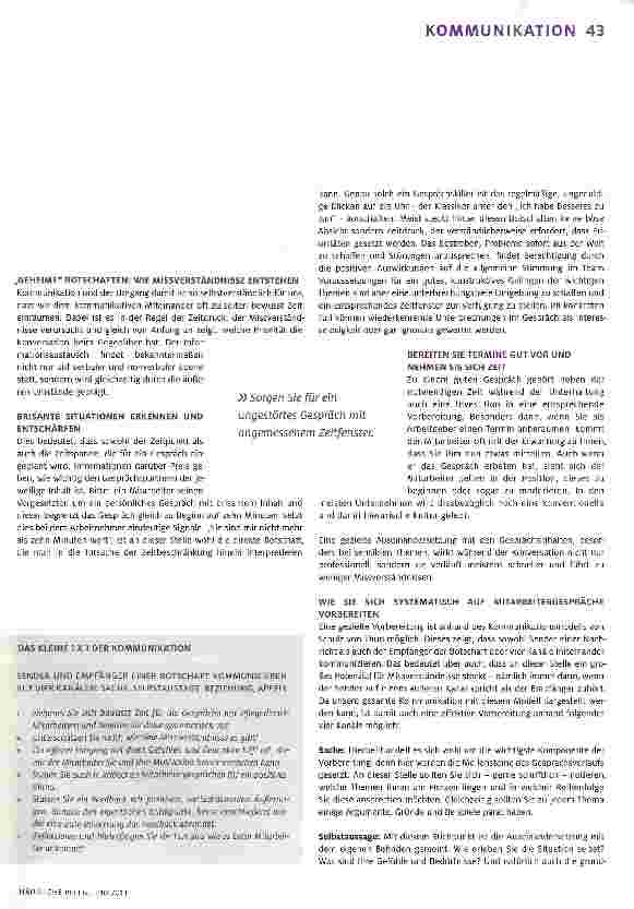 Vorschauseite 2: Welche Botschaften senden Sie?