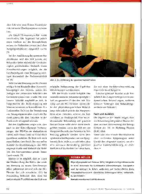 Vorschauseite 3: Der Einfluss passiver Nackenflexion auf den Straight Leg Raise bei gesunden Probanden