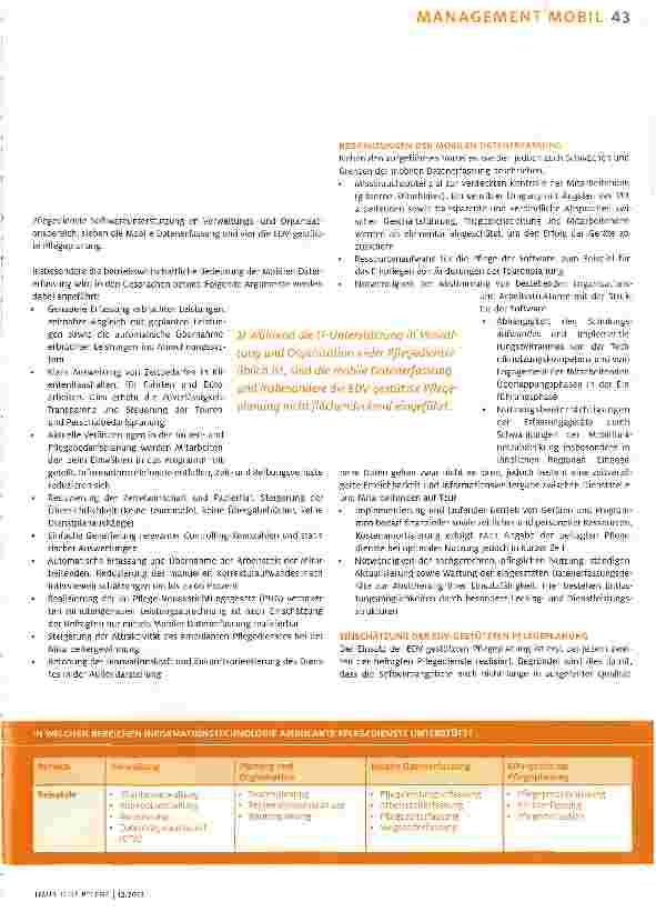 Vorschauseite 2: Pflegeleistungen punktgenau erfassen