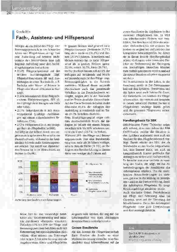 Vorschauseite 3: Hohe Qualität, aber auch grosse Arbeitsauslastung