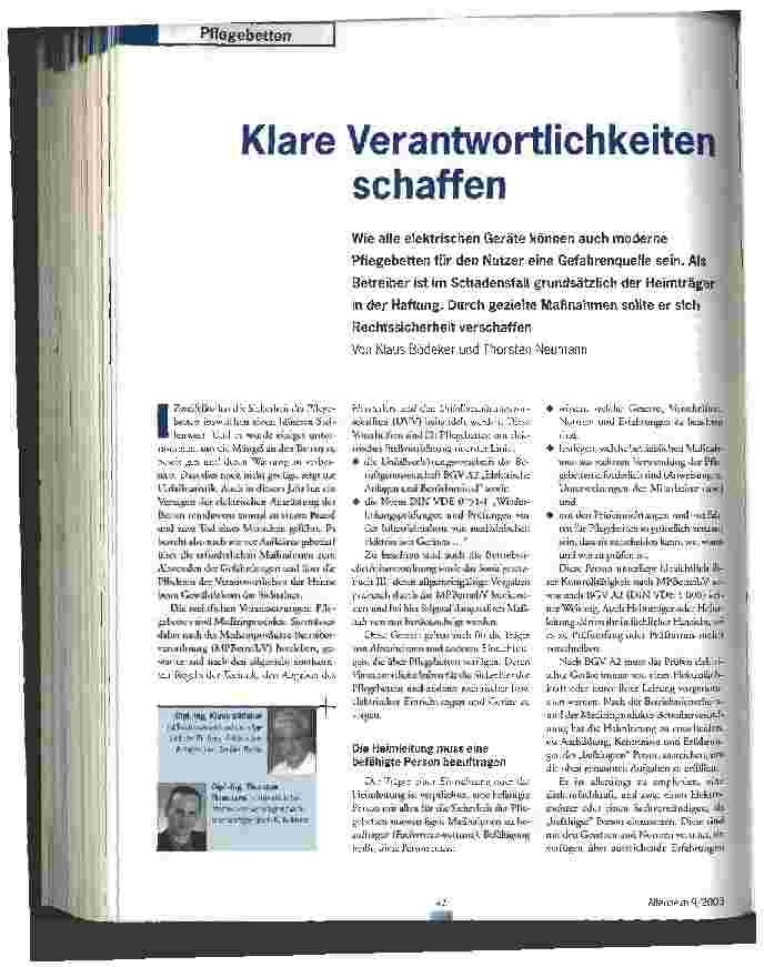 Vorschauseite 1: Klare Verantwortlichkeiten schaffen