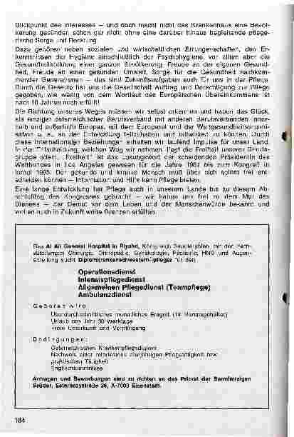 Vorschauseite 3: Möglichkeiten und Grenzen der Pflege - Rückblick und Ausblick