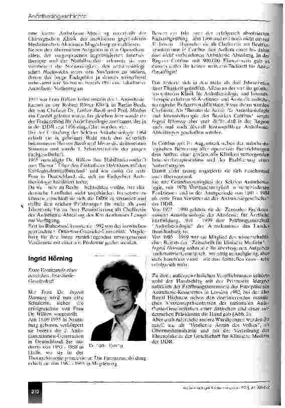 Vorschauseite 6: Frauen in der deutschen Anästhesie