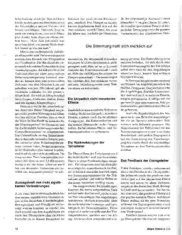 Vorschauseite 3: „Zusammen bleiben wir fit!