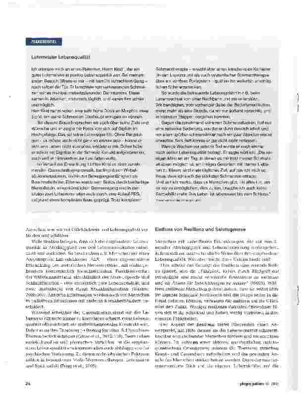 Vorschauseite 2: Besinnen auf das Wesentliche