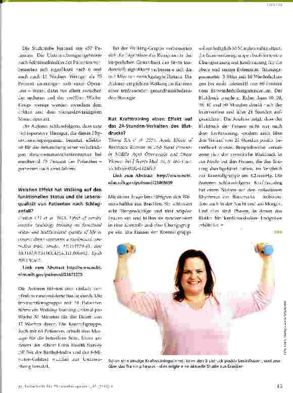 Vorschauseite 4: Evidenz-Update für die Physiotherapie